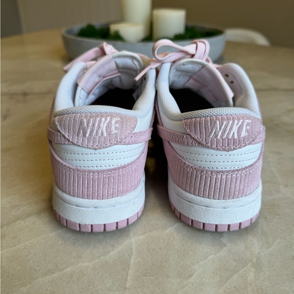 Nike Dunk Low Pink Corduroy - Size 7 Women’s - Picture 5 of 6
